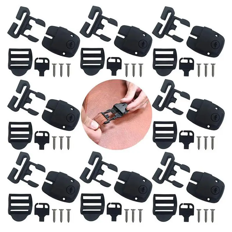 Hot Tub Lock Hot Tub Cover Repair Set Wear-resistant Replace Latches Clip Lock With Keys And Hardwares Reusable For Hot Tub Home