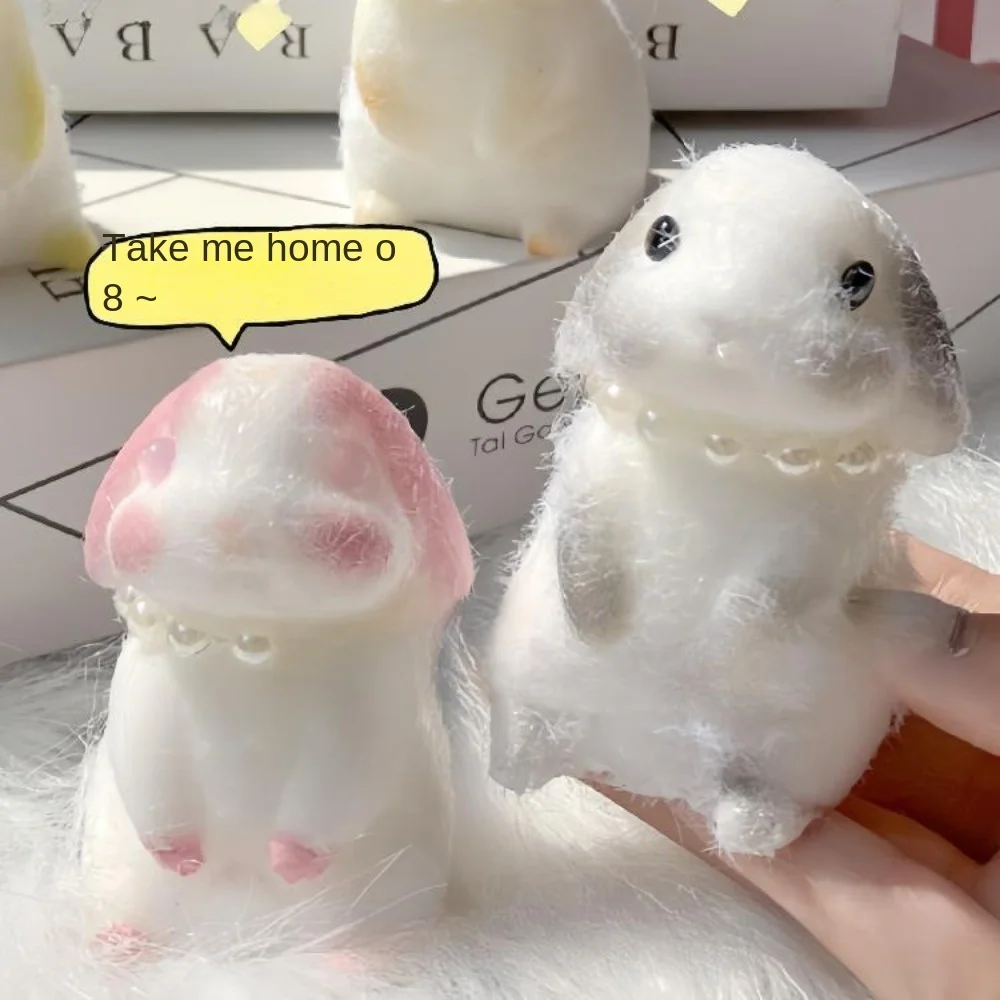 Cartoon Rabbit Figure Squeeze Toys Slow Rebound Cute Bunny Fidget Toy Kids Adult Decompression Toy Funny Squishy Toy Girl Gifts