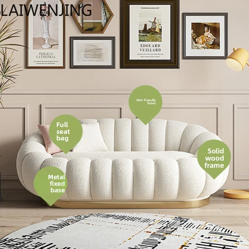 

SGF lazy sofa can lie down and sleep pumpkin sofa fabric sofa