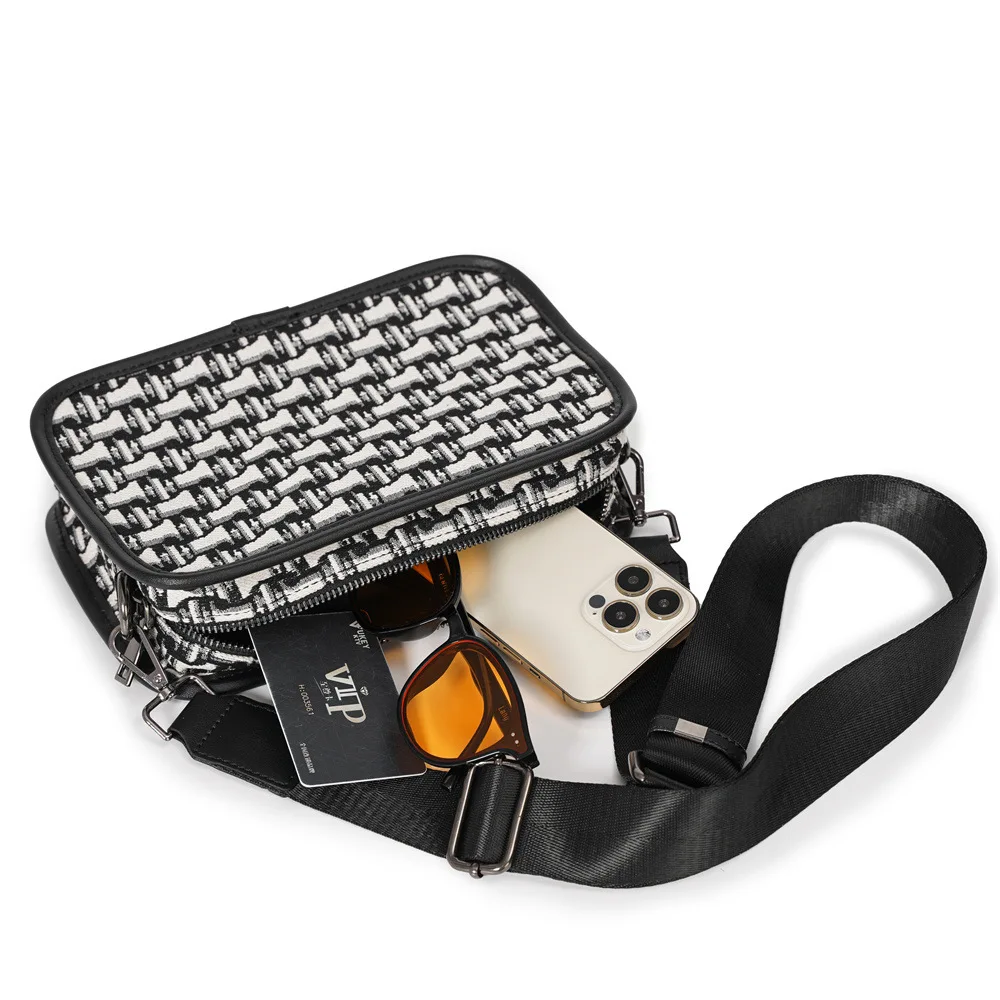 Luxuriöse Umhängetasche für Herren, modisches Markendesign, Herren-Umhängetaschen, quadratische Schultertaschen für Herren, Clutches, Handtasche, Sling Bag – Detail 19