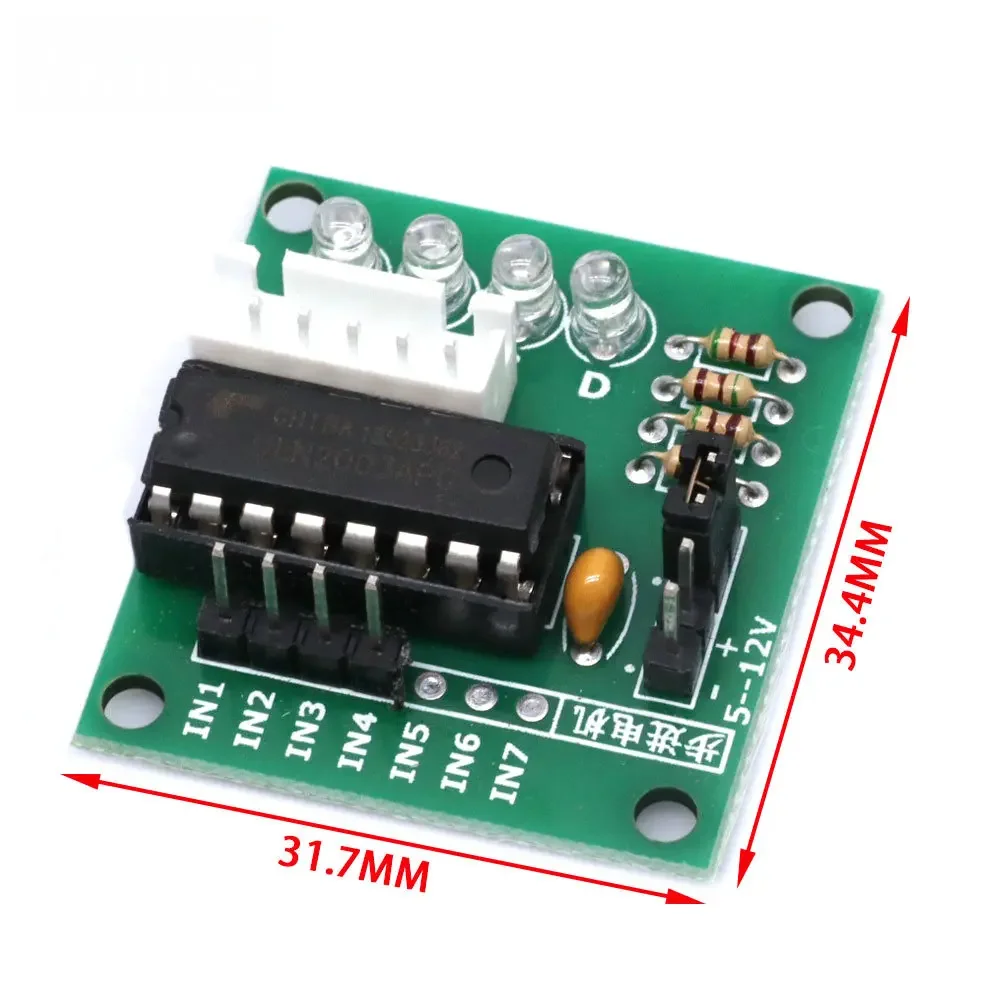 5V 4-Phase 28BYJ-48 DC Gear Step Stepper Motor+ULN2003 Driver Board ULN2003 PIC MCU DIY