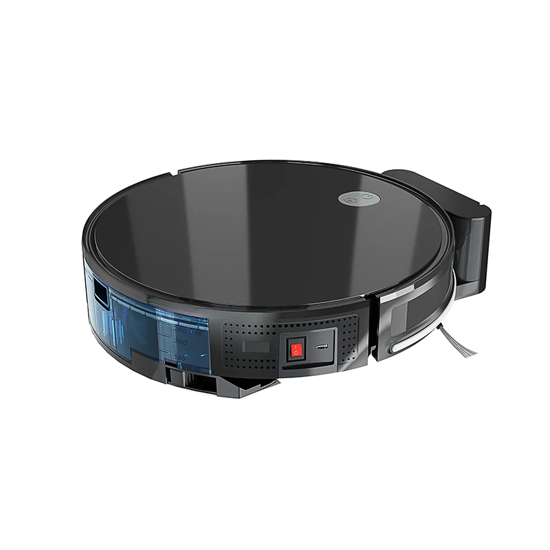 

Newest Household Wet and Dry Floor Cleaning Machine Tuya 3 in 1 Rechargeable WiFi Gyro Smart Robot Vacuum Cleaner