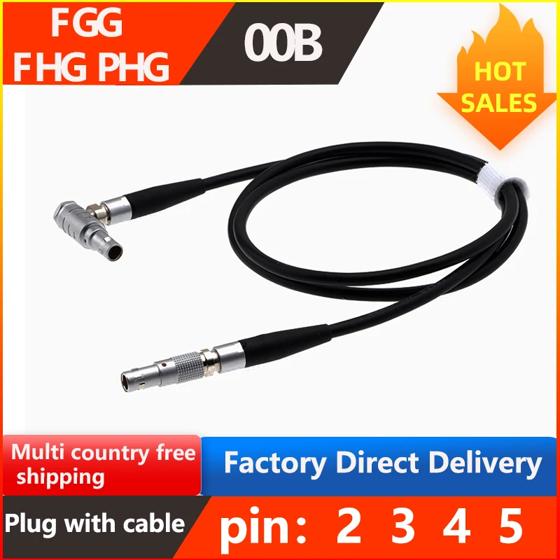 00B FGG FGG FHG PHG aviation metal plug socket welding 2 3 4 5 6 pin push-pull self-locking connector welding cable