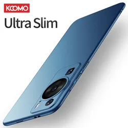 For HUAWEI Pura70 P60 P50 P40 Pro+ Plus Ultra Art Hard Plastic Plain Case Ultra Slim Shockproof Cover Lightweight Matte Covers
