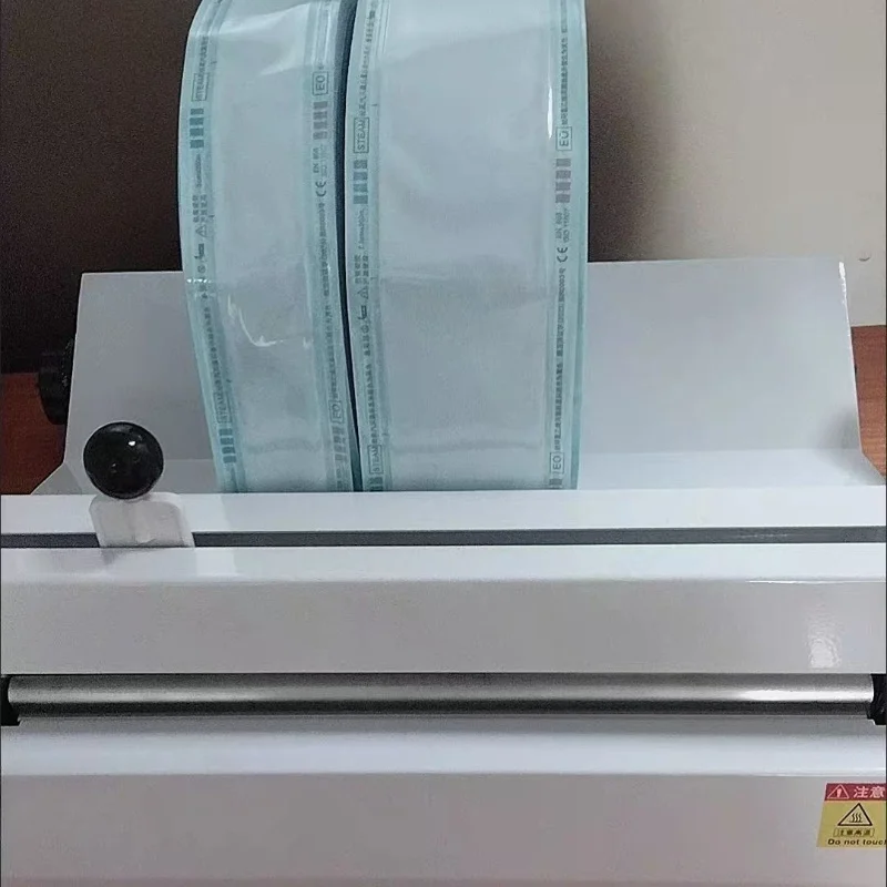 TOP 300mm Tooth Sealer Machine 400W, Sterilization Bag Packaging Sealer, Disinfection Pouch Sealing Equipment for Medical Clinic