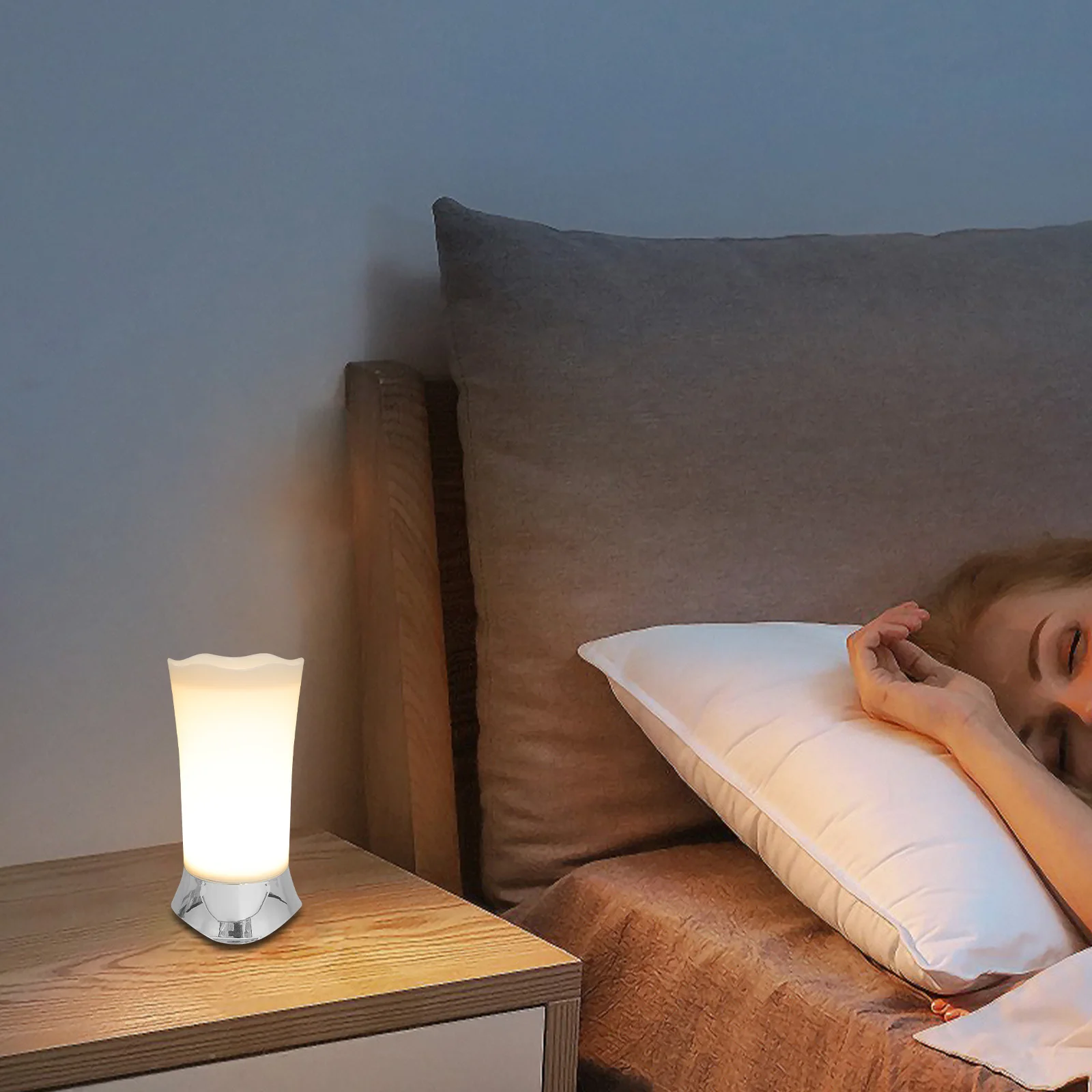 Wireless Pir Motion Sensor Light Auto On Off Portable Night Lamp Operated 3 Aa For Bedroom Bathroom Baby Room Office