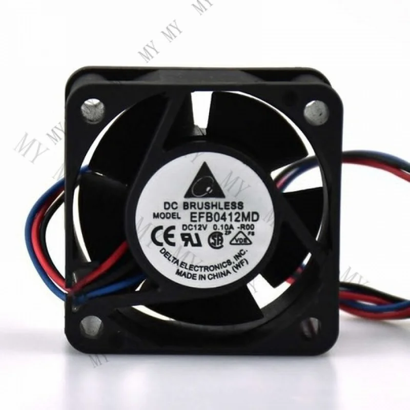 

TT для Delta EFB0412MD 40*40*20 мм 12 В 0,1 А 3-контактный охлаждающий вентилятор