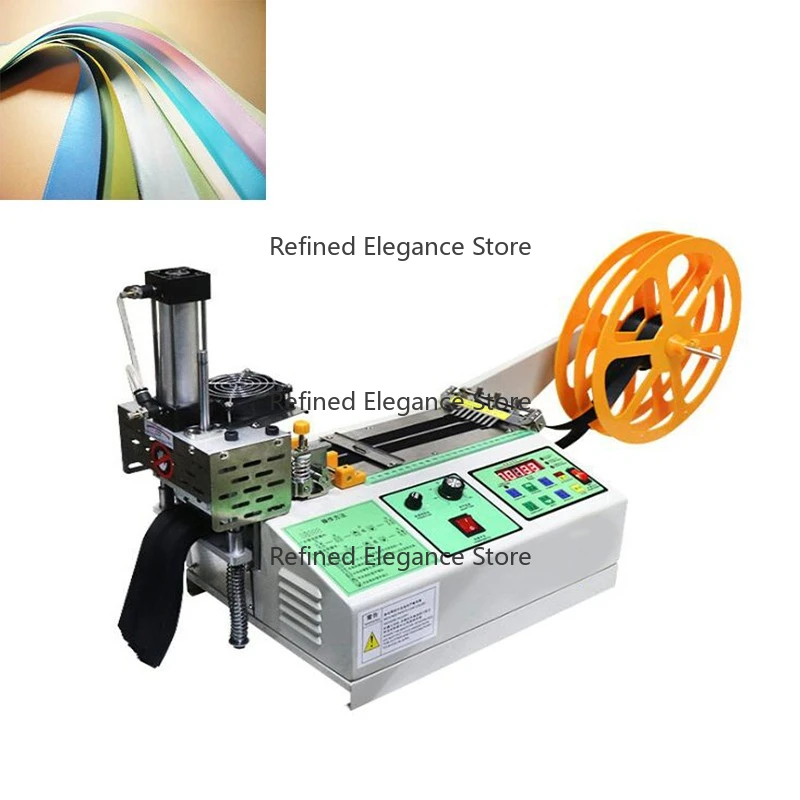 High Speed Hot Ribbon Cutting Machine with Automatic Collecting