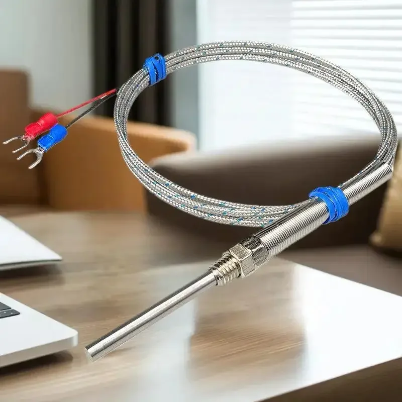 Temperature Probe Sensor Thermocouple K-Type with M8 Thread