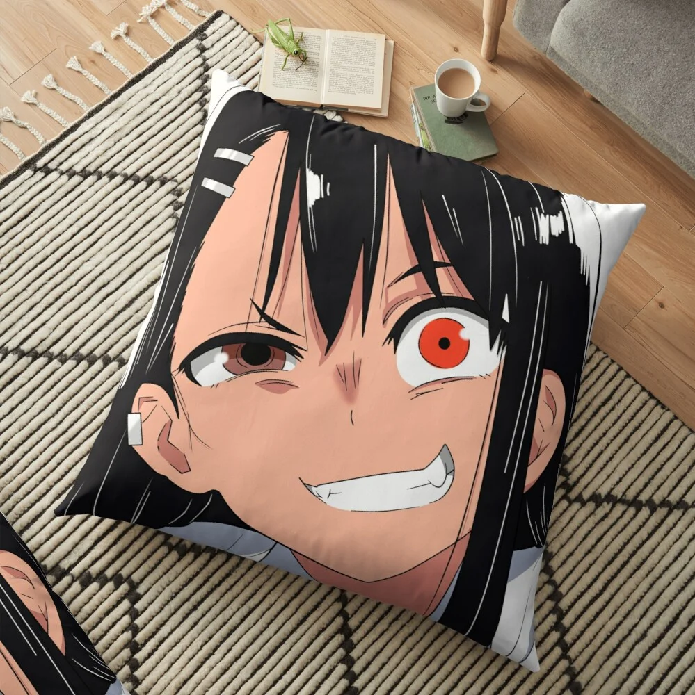 Nagatoro Hayase Pattern Cushion Cover Throw Pillow Case Home Decor High Quality