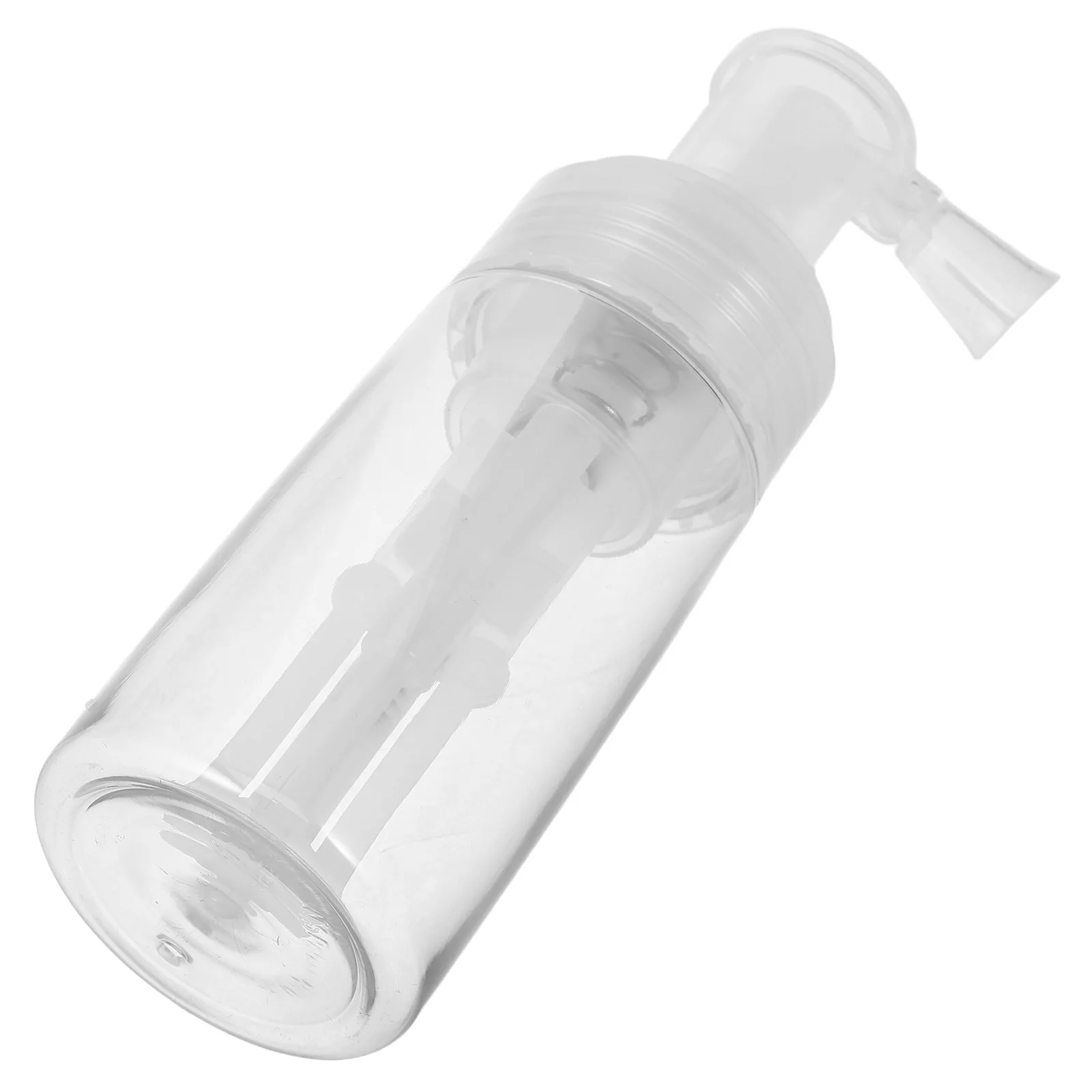 

Plastic Powder Spray Bottle Refillable Loose Hair Fiber Applicator Fine Mist Design Durable Portable Transparent Dry Shampoo