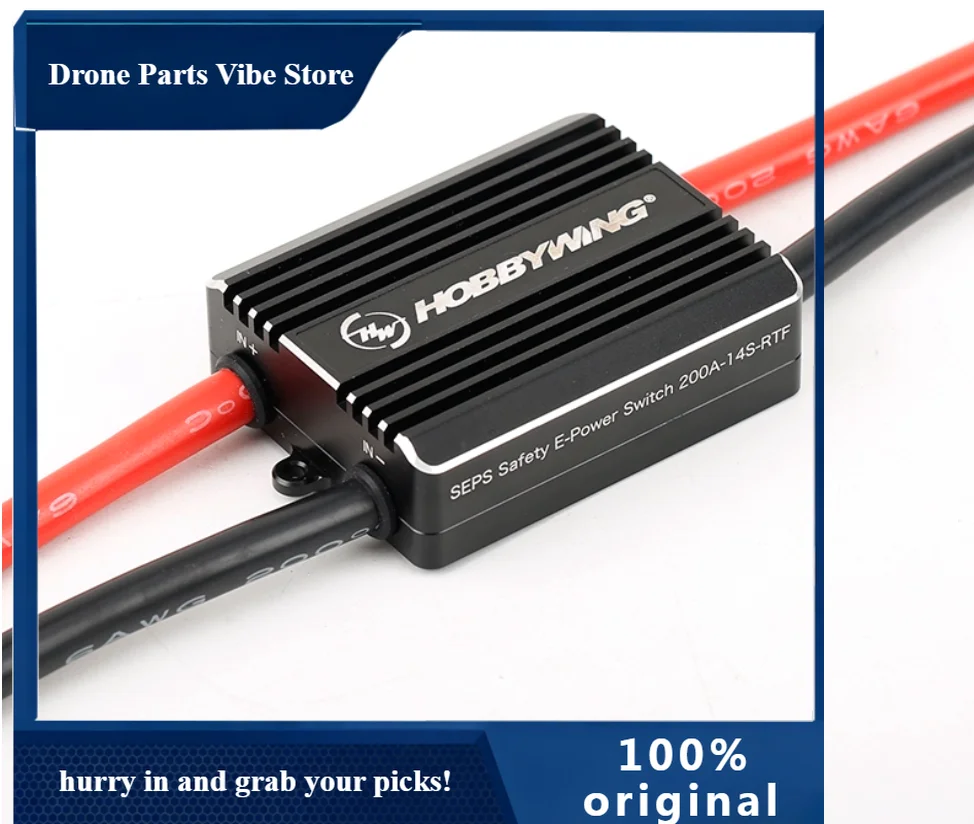

Выключатель питания APHobbywing SEPS Safety E-Power 200A 14S RTF для сельскохозяйственных дронов, оригинальный, для рамы дрона