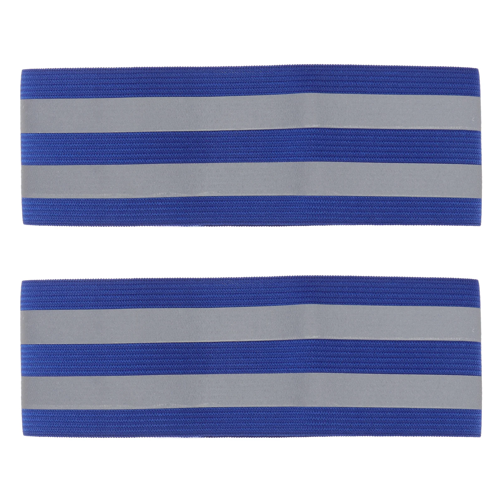 

A Pair of Reflective Elastic Band Blue Comfortable Safety Strap High Visibility for Outdoor Running Cycling Walking Sports