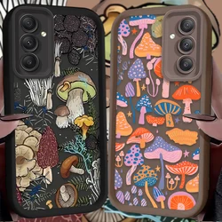 Fashion Colorful Mushroom Case for Samsung Galaxy A35 A55 A15 A25 A16 A06 A05 A05S A24 A13 A23 A12 A22 A32 A52 A71 A51 4G Cover