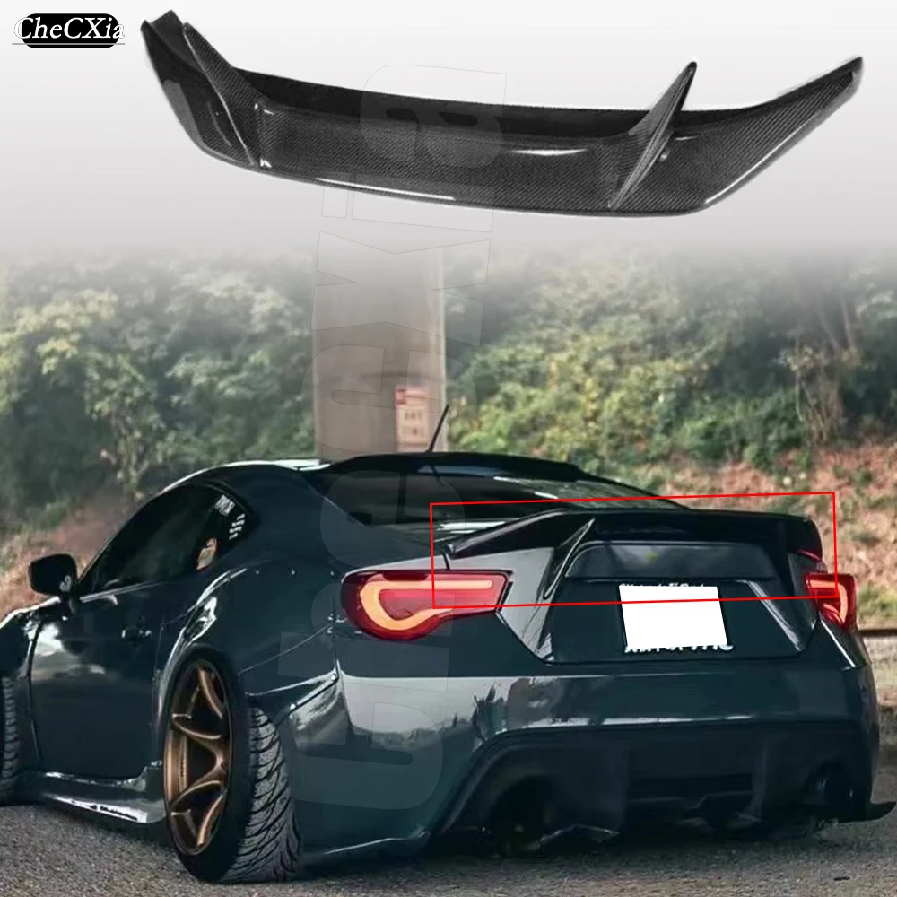 

Suitable For 2012-2020 Subaru BRZ Toyota 86GT High Quality Fiberglass Rear Spoiler AB-FLUG Style Trunk Lid Diffuser