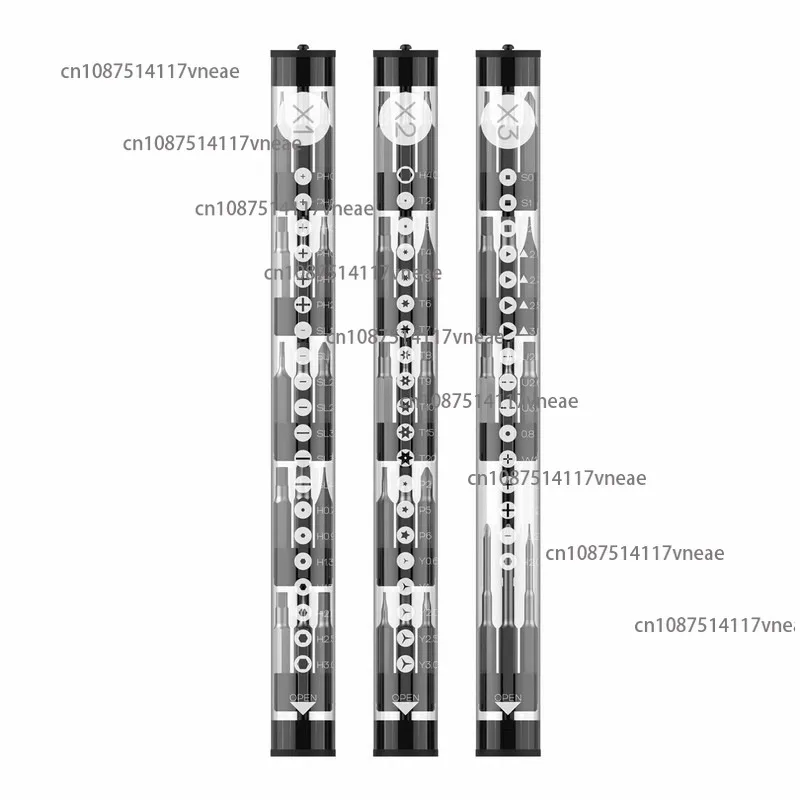 

1F+электрическая отвертка 1p+4мм набор бит X1X2X3