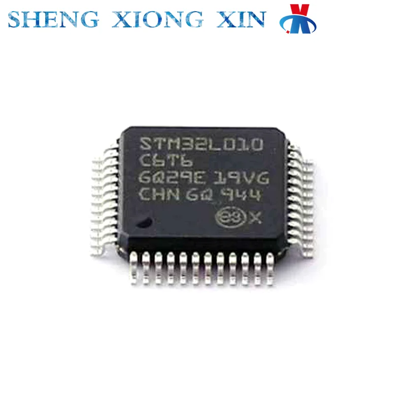 5pcs/Lot New 100% STM32L010C6T6 LQFP-48 ARM Microcontrollers - MCU STM32L010 Integrated Circuit