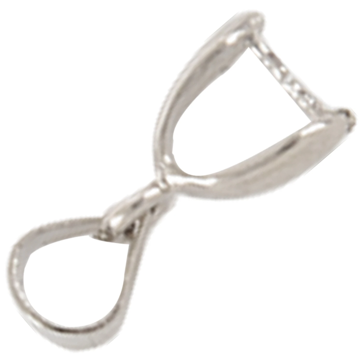 อุปกรณ์เชื่อมต่อแบบหนีบ ABQR 50 ชิ้น (สีเงิน)