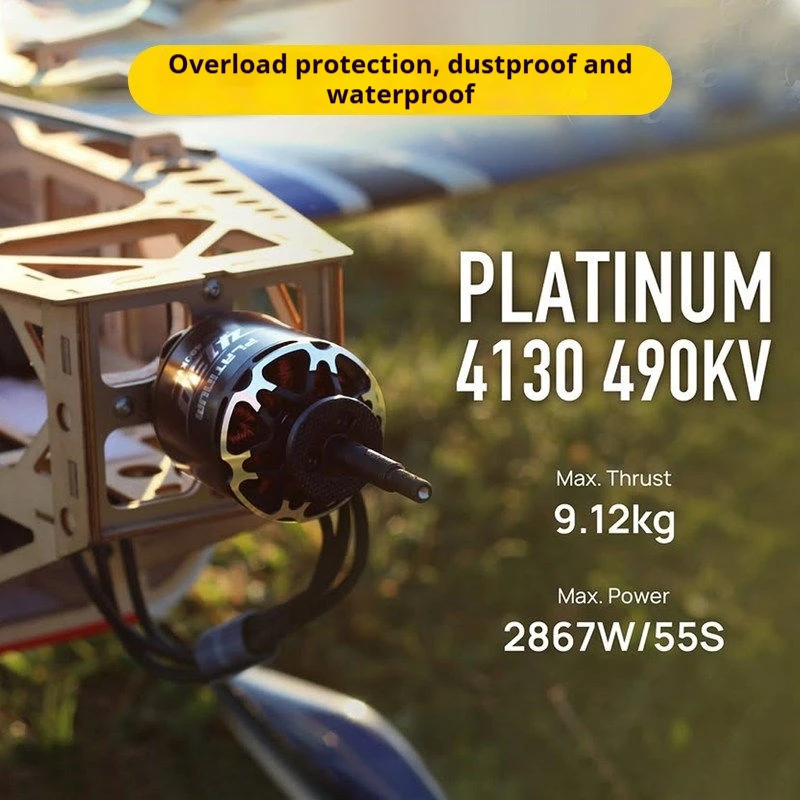 

Бесщеточный двигатель Hobbywing Platinum 4120 4125 4130 5220SL 5230SL 580KV высокой мощности для радиоуправляемых моделей самолетов и вертолетов