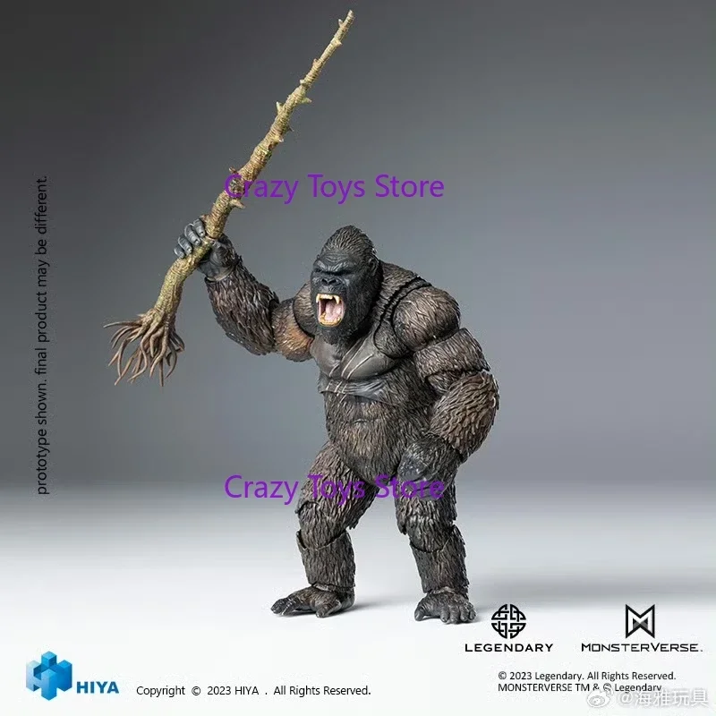 Op voorraad HIYA 6-inch actiefiguur Exquisite Basic Series King Kong Skull Island King Kong Replica Animatie ToyCollection Gift.
