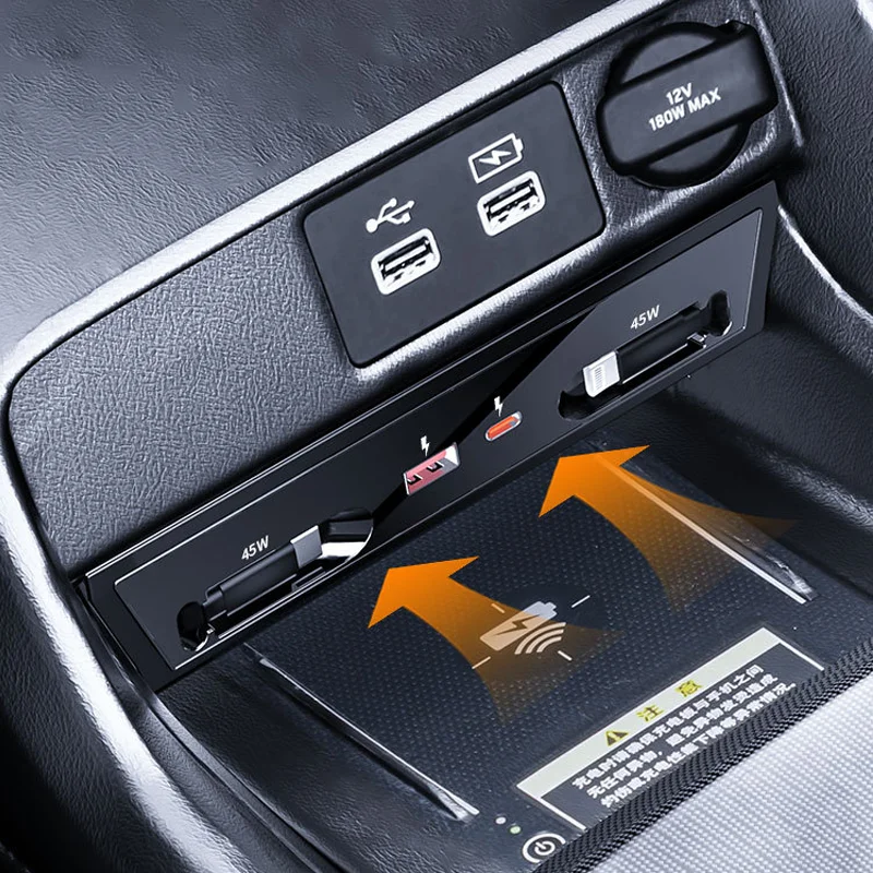 

Magnetic adsorption Wireless Charging Holde For Honda Civic Integra 2022-2025 Fast Charge Shunt Docking Station Car Accessories