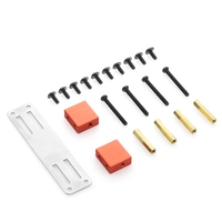 Metal Servo Fixed Mount Bracket Kit For WPL B14 B16 B36 C24 C34 1/16 RC Truck Car Upgrade Parts Accessories