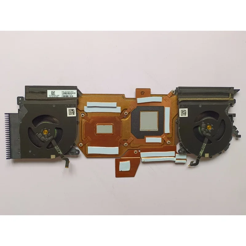 f  For HP ZBOOK 15 studio G8 CPU GPU Heatsink with Fan  M74254-001