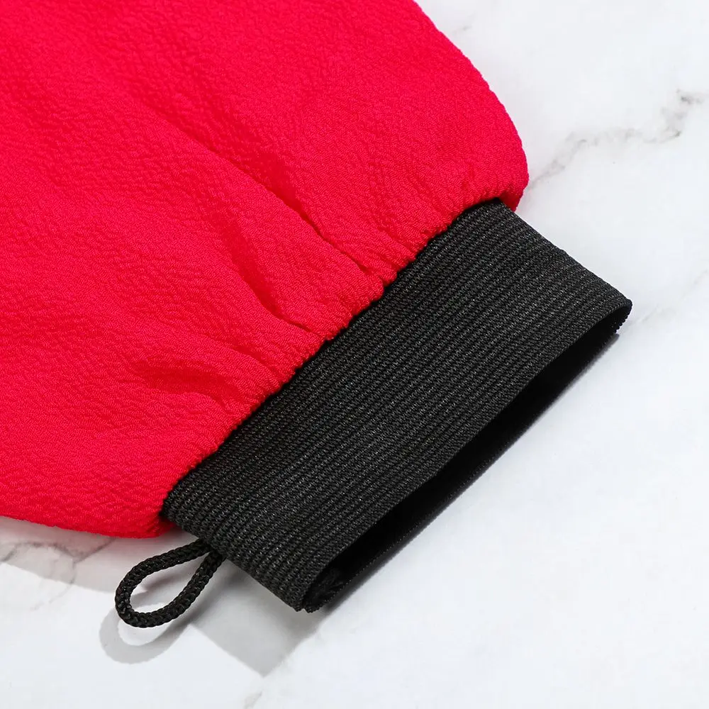 Smooth Skin Cleaner Massage Bath Glove Shower Scrubber Body Rub Exfoliating Towel