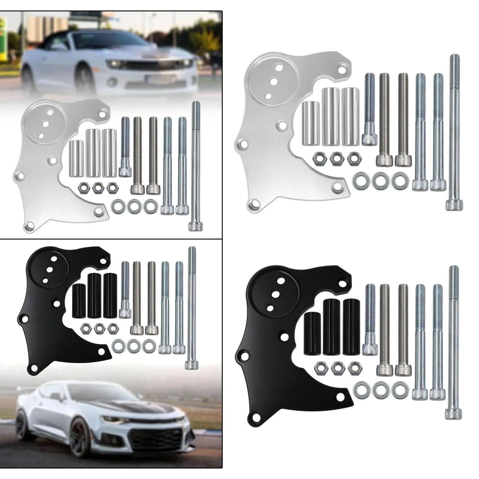 قوس محرك التيار المتردد قوس ضاغط التيار المتردد سهل التركيب لاستبدال محرك تشيفي LS R4 LS1 LS2 LS3 LS6 ملحقات السيارات للشاحنة
