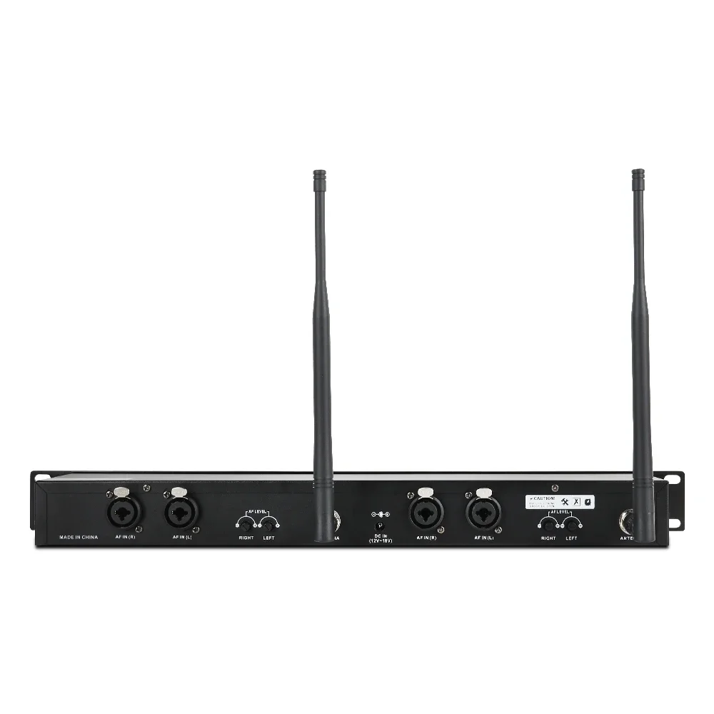 Sistema intrauditivo de 8 receptores de alta calidad con micrófono inalámbrico para uso en escenario