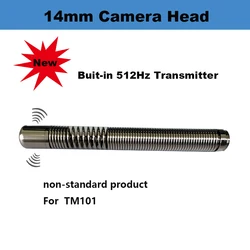 14mm Camera Head IP68 512Hz Built-inTransmitter 304 Waterproof Locator Pipe Sewer Drain Inspection Endoscope Camera,TIMOOK