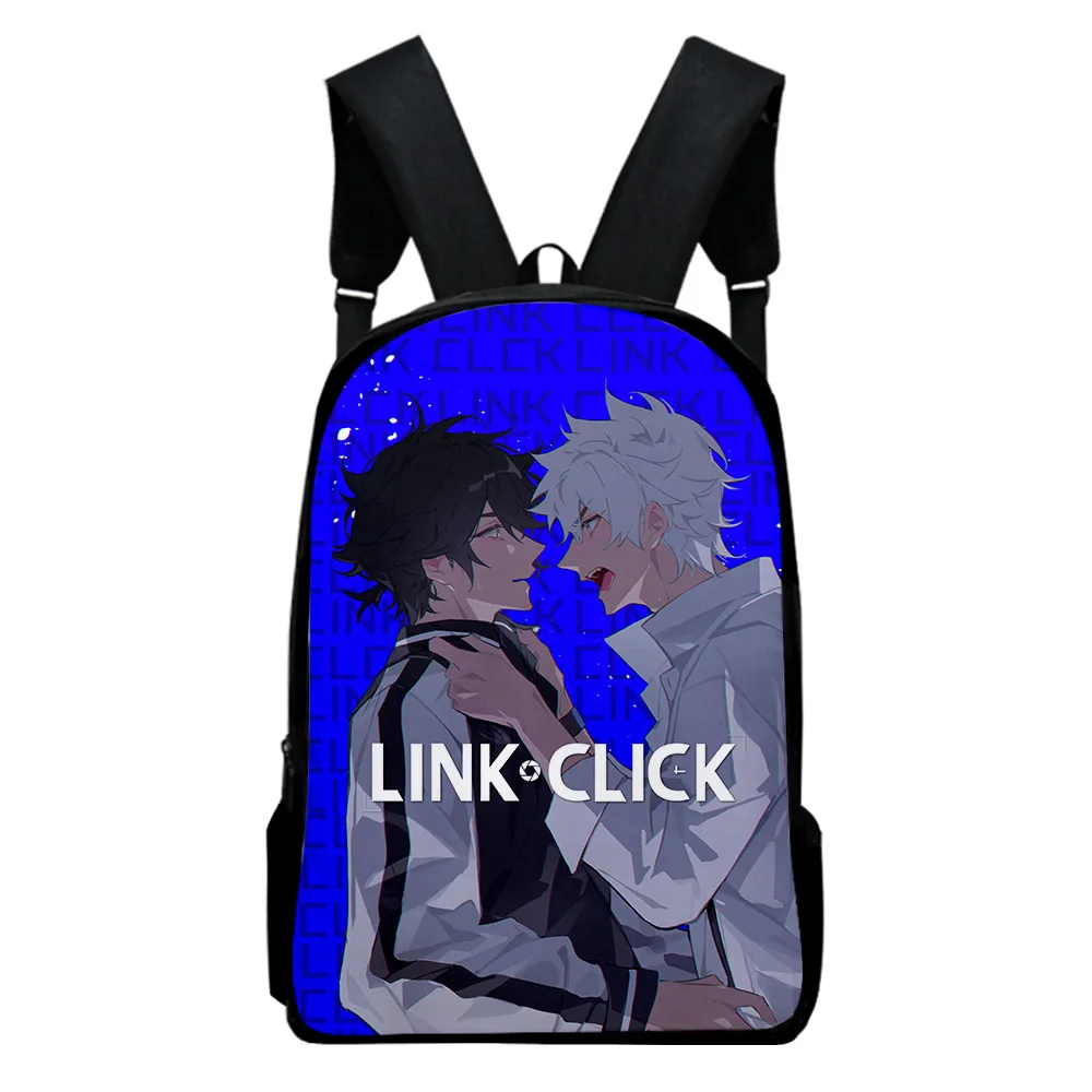 Link Click Anime Backpack School Bag Adult Kids Bags Unisex Backpack 2023 Casual Style Daypack