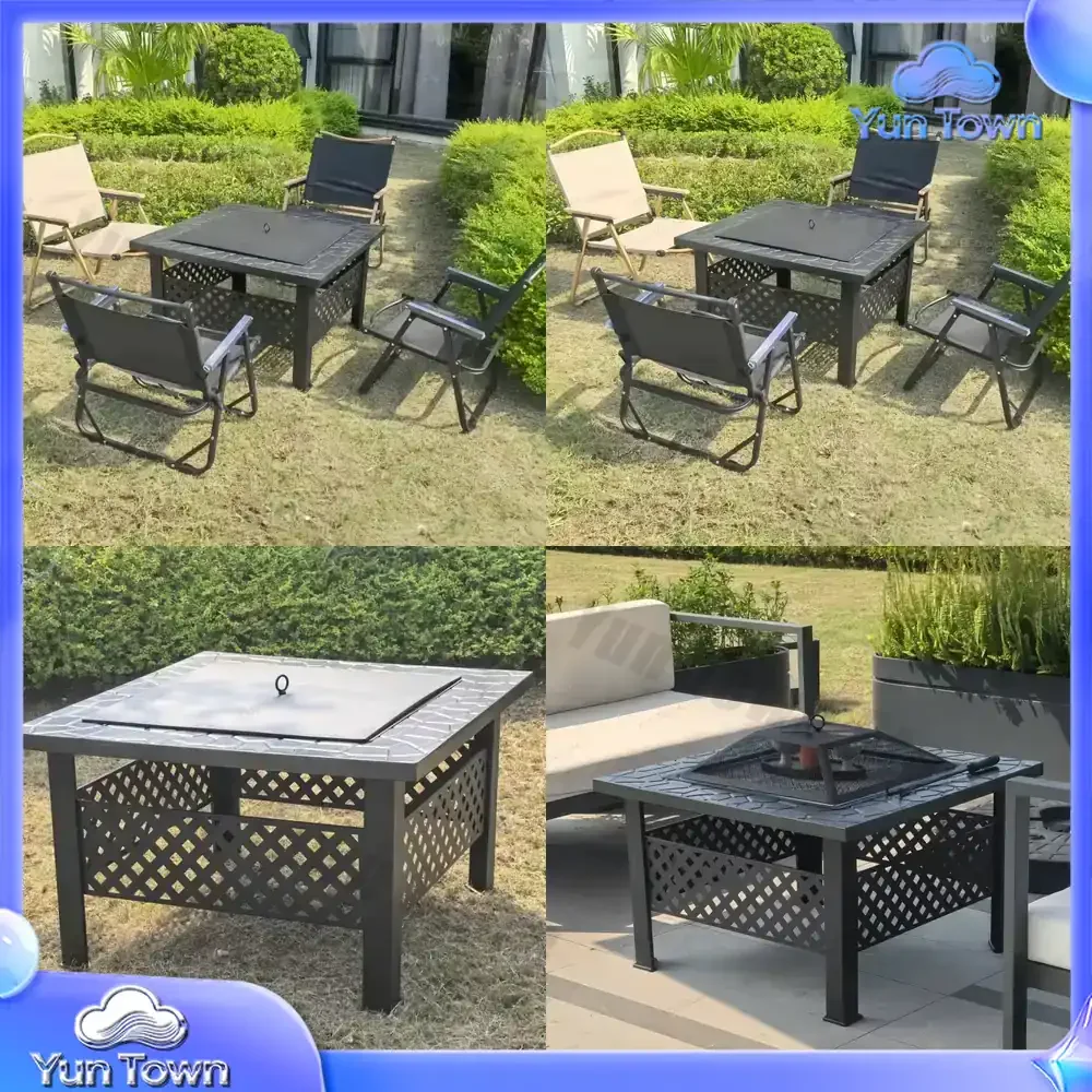 for Outdoor Tea Making and BBQ Stove Full Set for Courtyard Patio Backyard Camping Gathering Surround Stove for Tea Ceremony