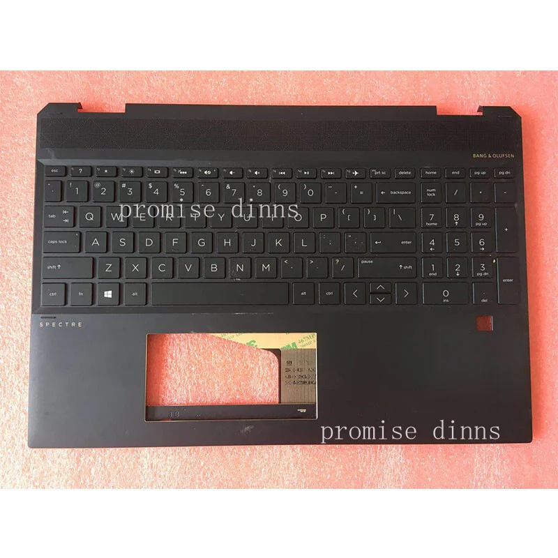 M  For HP SPECTRE X360 15-DF TPN-Q213 C Shell W/ Keyboard L38265-001