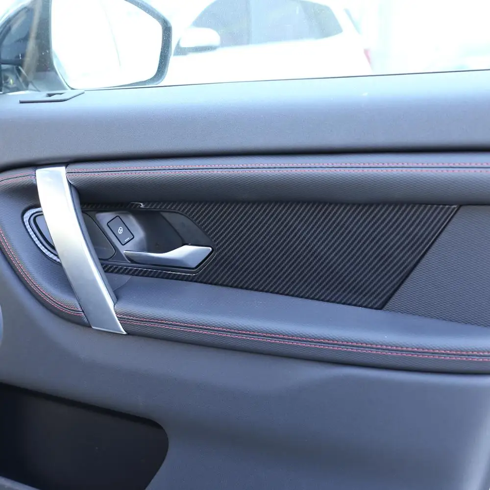 

For Land Rover Discovery Sport 2020-2024 ABS Carbon Fiber Car Interior Door Decoration Panel Cover Trim Accessories