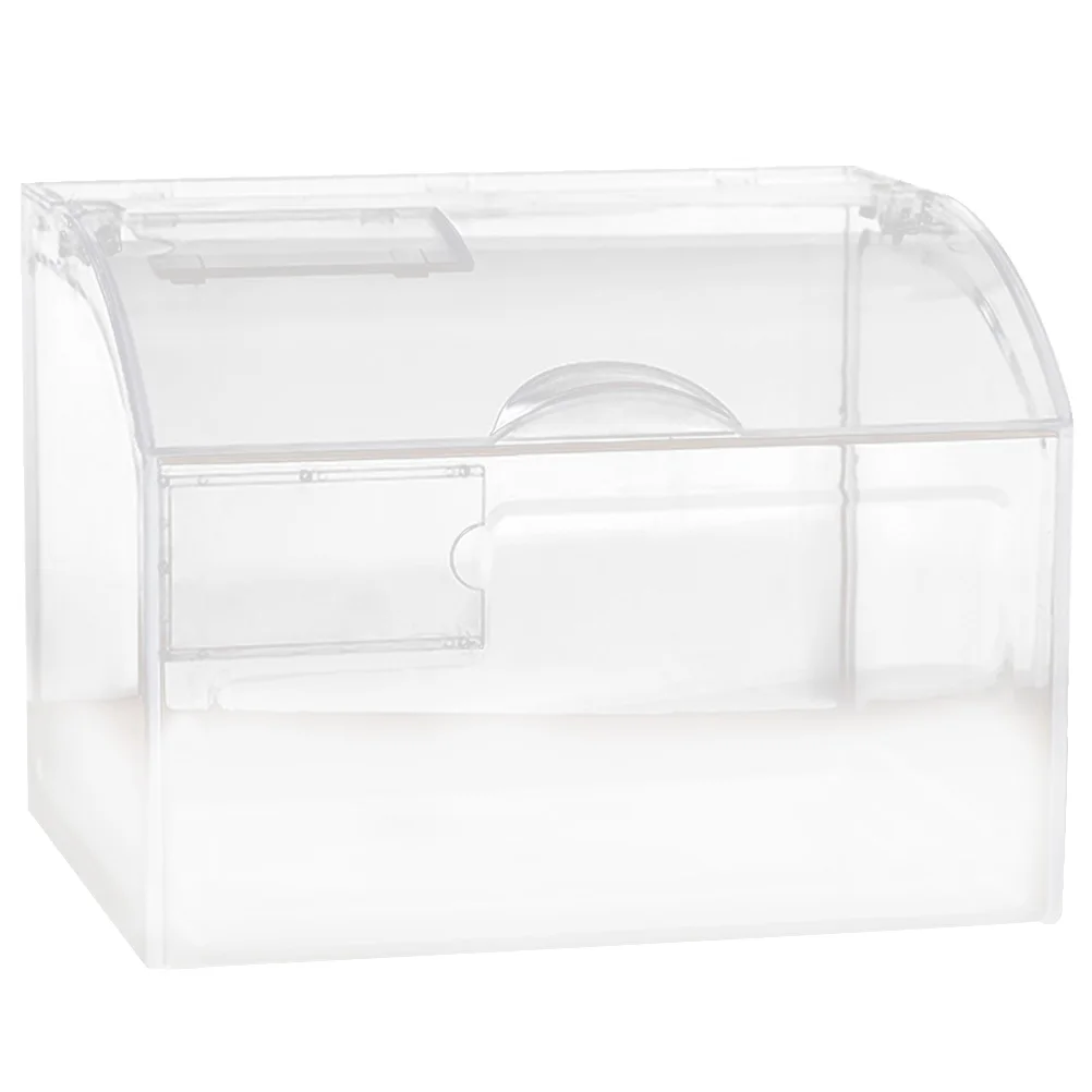 

Acrylic Display Box 30x25x17x22 Flip Lid Candy Container Sealed Storage Jar Nuts Dried Fruit Holder Kitchen Snack Canister