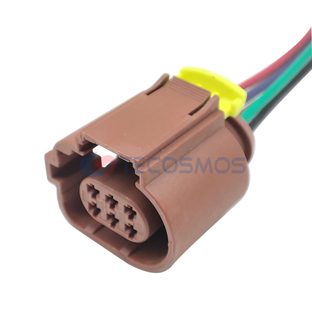 1/5/10 PCS 6 Pin Female Connector Plug With Cable Wire Harness For Audi VW 1J0973713G 42121200 0090-629