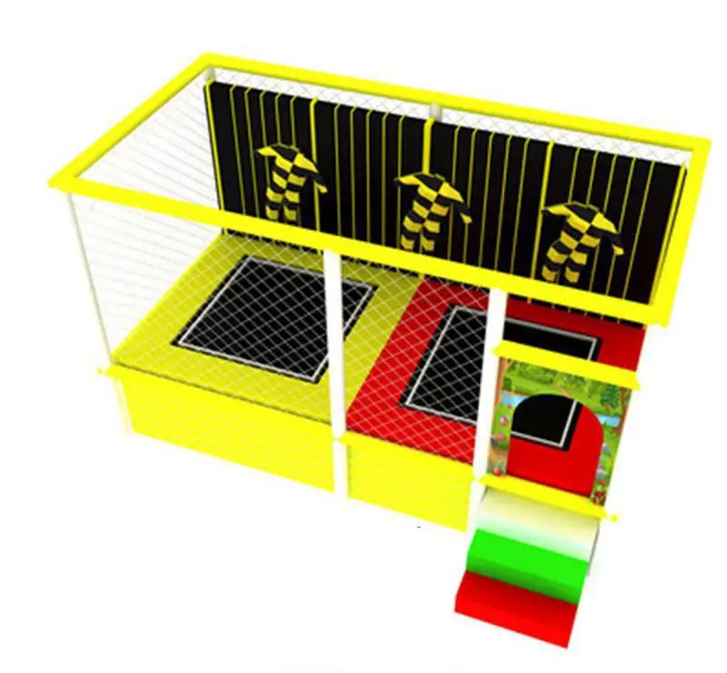 Factory Direct 2026 Large trampoline outdoor indoor square park amusement equipment