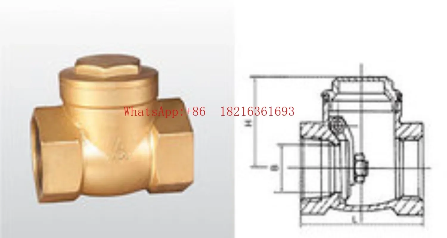 2026GOOD Check Valve Check Valve For Vacuum Pump HVB-25 (1 Inch Rc1) Transverse Pack, Rubber