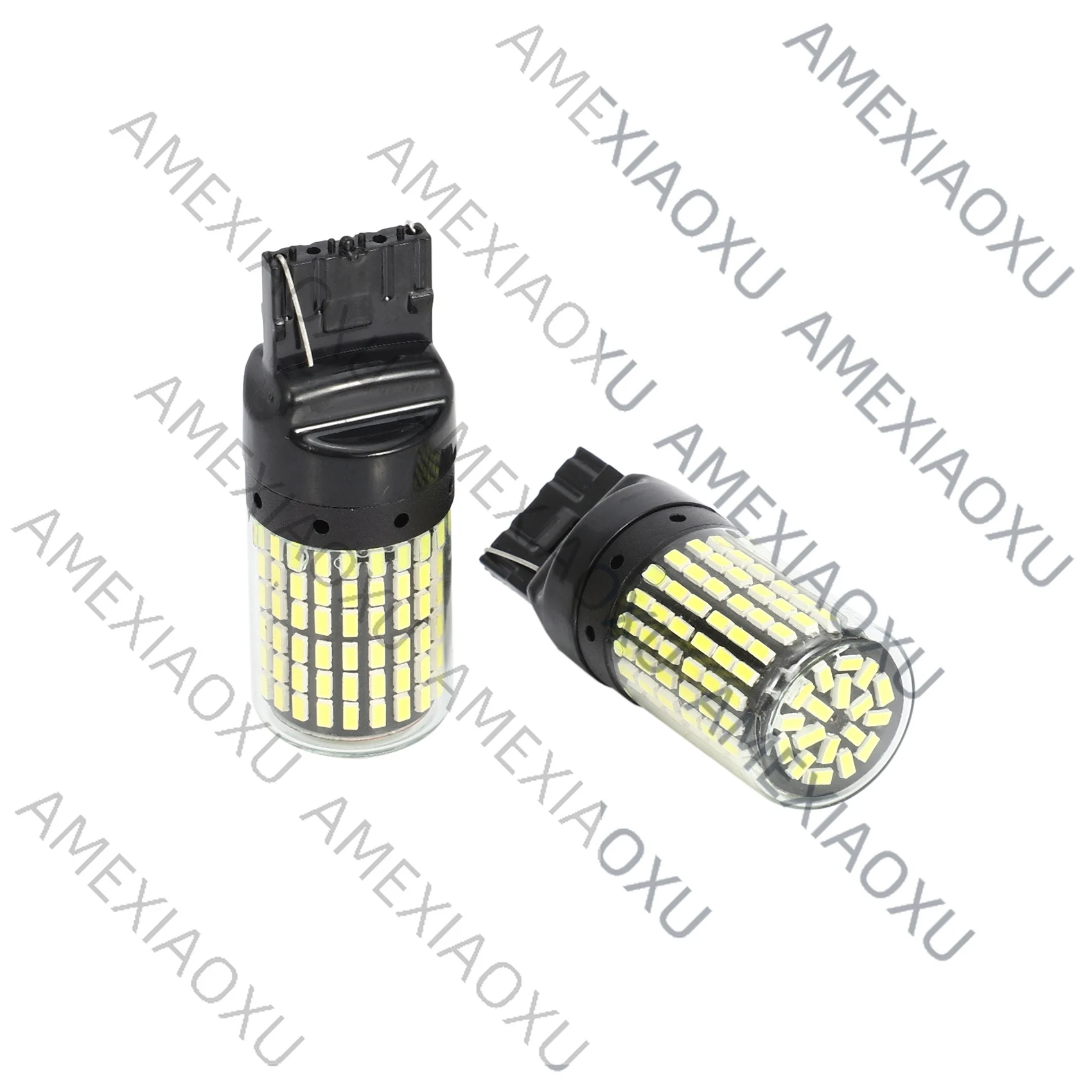 AMEXIAOXU 2Pcs Super Bright Canbus T20 7440 W21W Wy21w 144-Smd Reverse Light Turn Signal Light Error Free No Hyper Flash T20 744