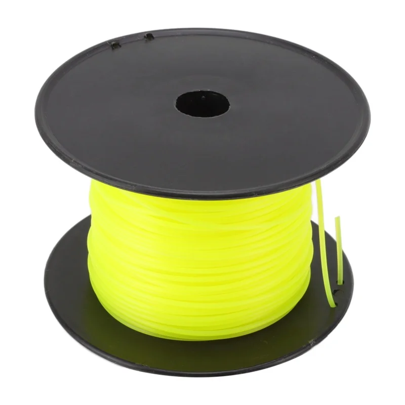 Nylon Weed Trimmer Line Heavy Duty Strimmer Wire 3mm Spool Replacement For Husqvarna Lawn Mower 100m/109.36yd
