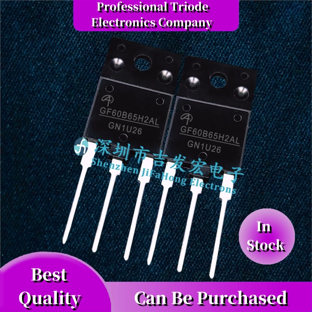 

10PCS AOGF60B65H2A GF60B65H2A TO-3PF IGBT 60A650VFast Shipping Best Quality