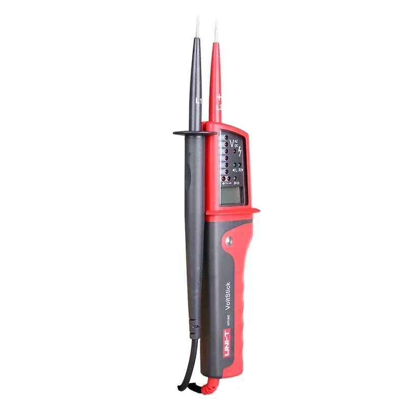 Imagem -05 - Medidor de Tensão Digital à Prova Dágua Testadores de Tensão com Display Lcd Alcance Automático Rotação de Fase ac e dc 24v690v Uni-t-ut15c