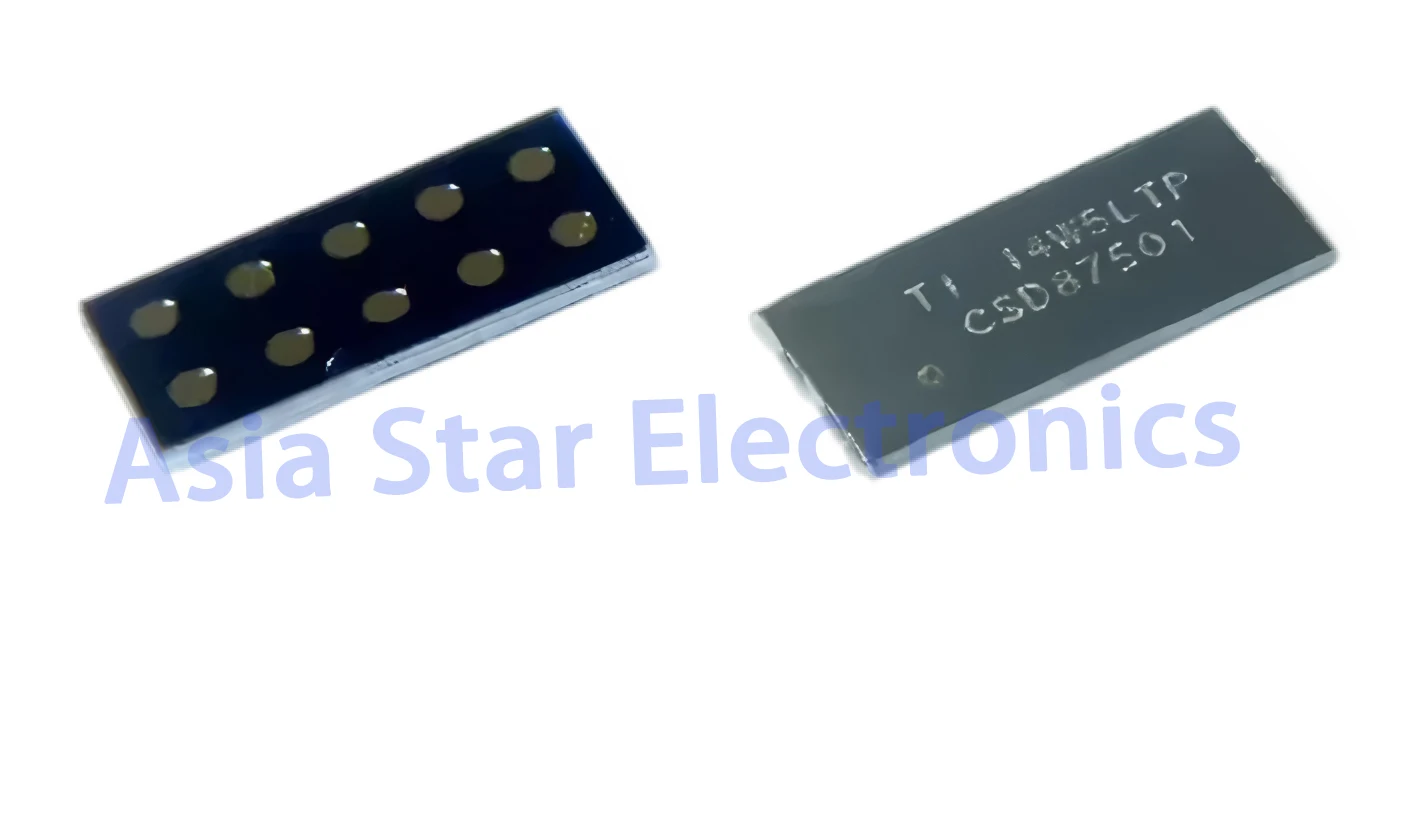 (5piece)100% New CSD87501 CSD87501L XFLGA-10 CSD87501LT CSD58900L small iron case Chipset MOS tube XFLGA-10