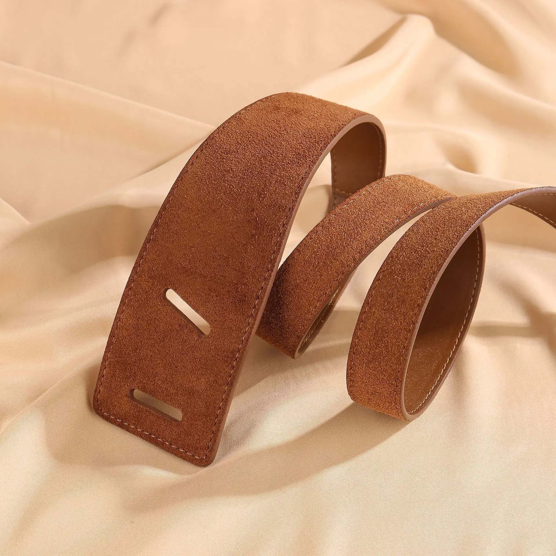 Ancara camurça vermelha cintura cummerbund cinto estilo ocidental largo cinto de couro genuíno para acessório de moda feminina