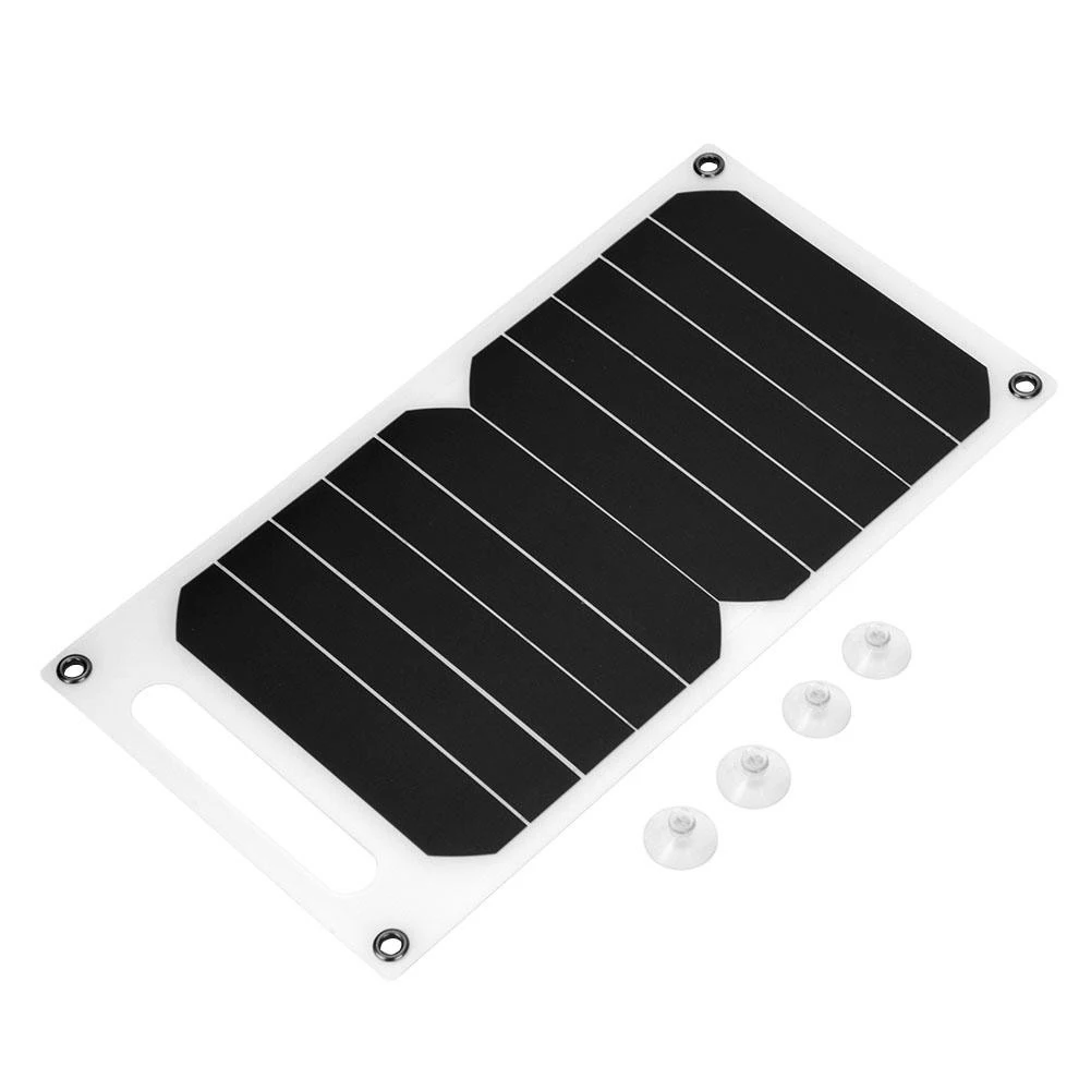 10W Solar Panel USB Charged Waterproof Portable Outdoor Hiking Camping Charging Panneau Solaires Panneau Placas Solares