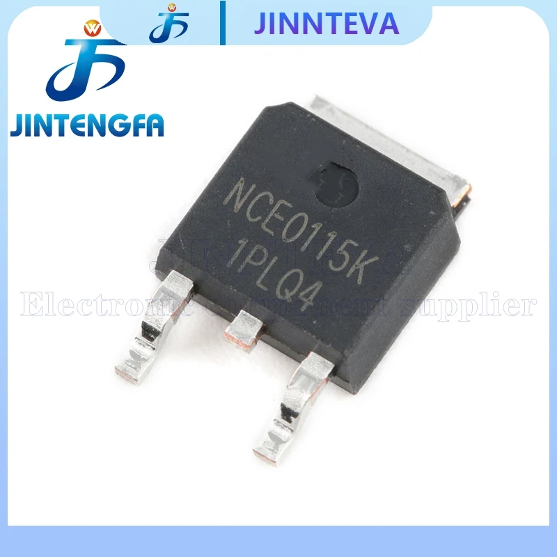 10PCS NCE0115K TO-252-2 100V/15A N-channel MOS FET Brand New Authentic
