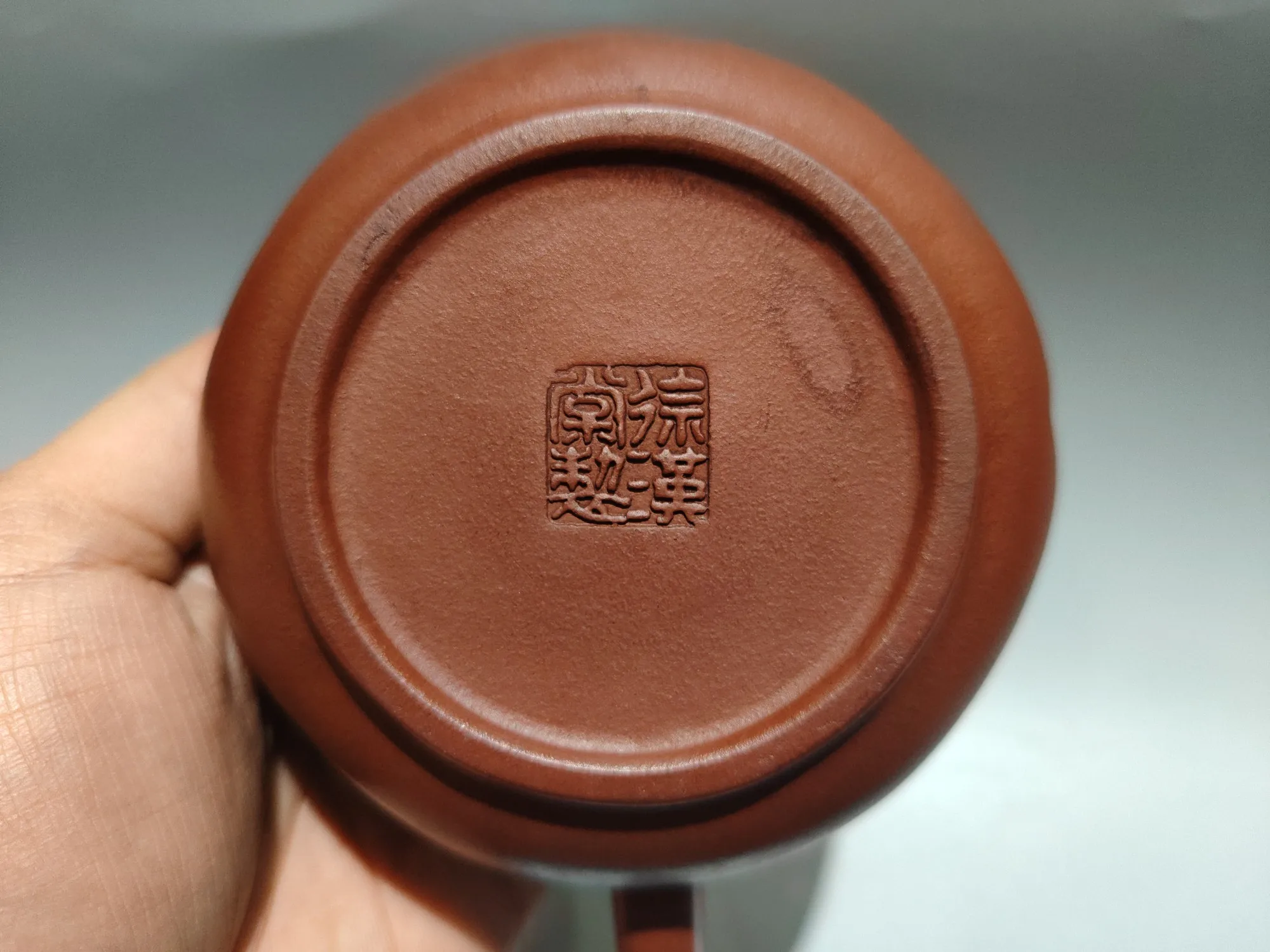 Purple Clay Pot Engraved pattern Dragon Soul Dragon statue cover Dragon Mouth Pot Four sided pot Kettle Teapot  Pot Tea