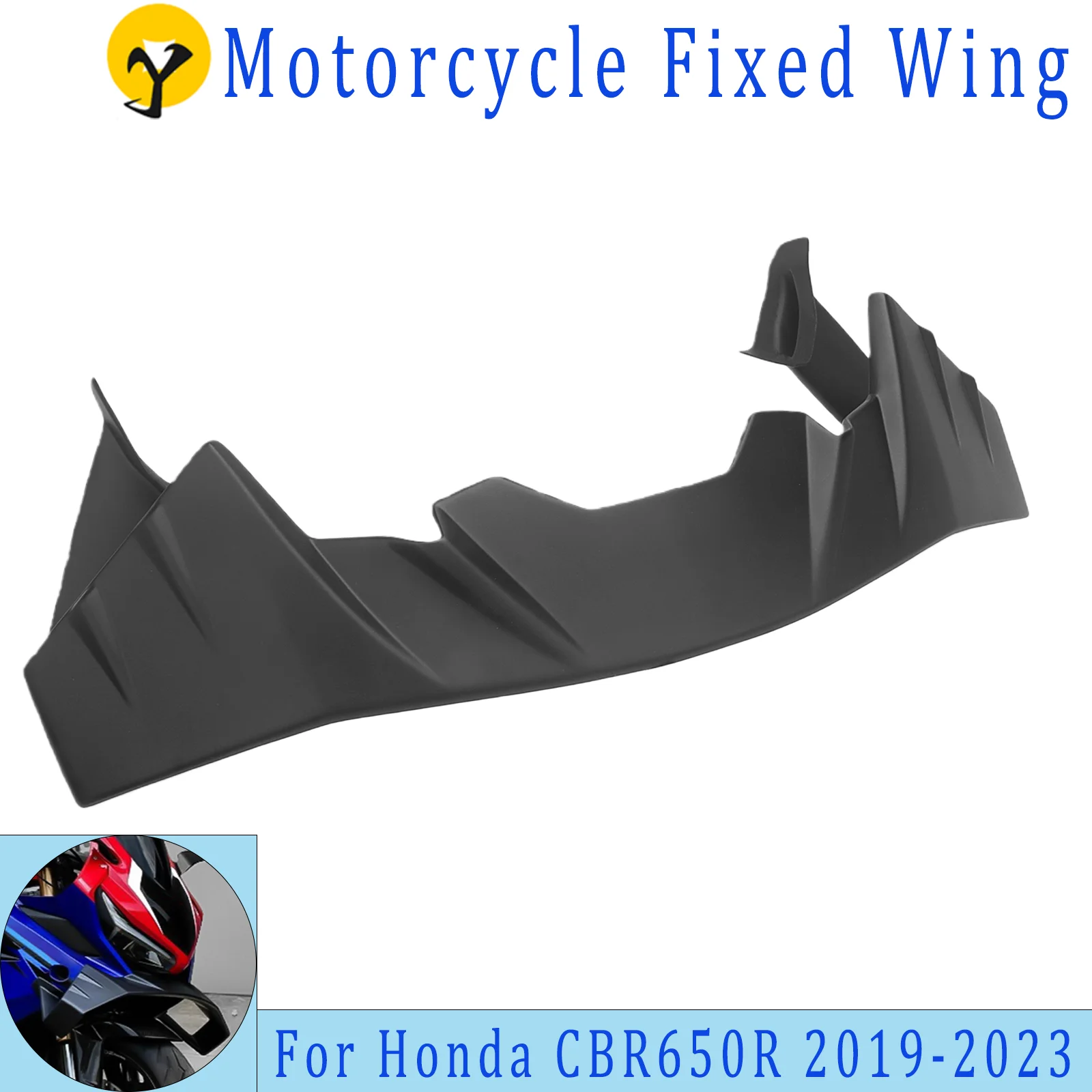 

Suitable for Honda CBR650R (2019, 2020, 2021, 2022, and 2023 model motorcycles) fairing decorative wing fixing wing.