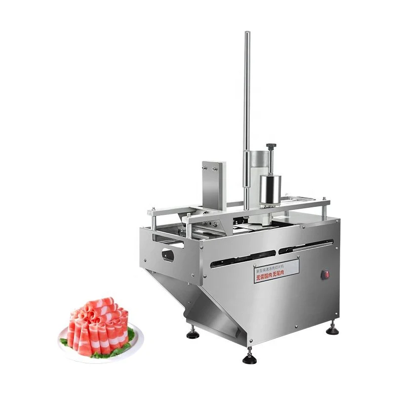 

High Speed Electric Industrial Automatic Meat Cutter, Frozen Beef And Pork Slicer